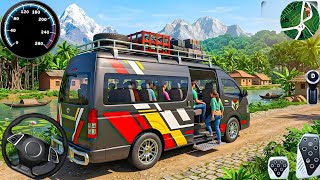 City Van Driving Simulator 3D Game Real Van Driving Ride passenger Transport 2026 - Android Gameplay screenshot 3