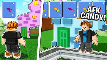 I BUILT AN AFK CANDY FARM! 🍬🎃 Build a Boat Halloween Update