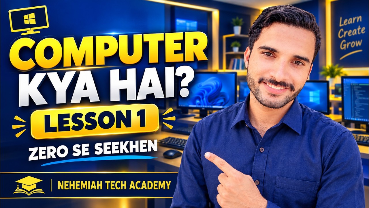 Computer Science Course - Lesson 1 & Basics - YouTube