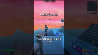 Best 1v1 map!! CODE: fyanfn1                       #fortnite #fortniteclips #gaming