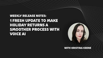 Flip Product Release: 1 Fresh Update To Make Holiday Returns A Smoother Process With Voice AI