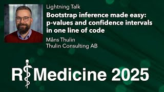 Bootstrap inference made easy: p-values and confidence intervals in one line of code