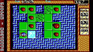 Bombuzal © 1989 Imageworks - PC DOS - Gameplay
