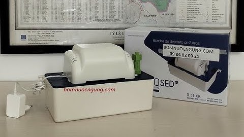 Bơm nước ngưng máy lạnh áp trần siêu êm MD400SED