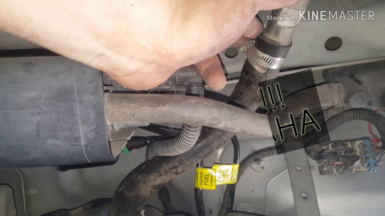 Replace fuel pump 2003 chevy cavalier - YouTube