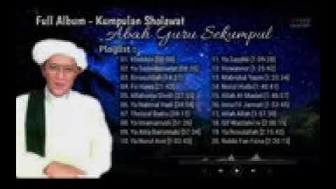 kumpulan sholawat abah guru sekumpul (Official video)