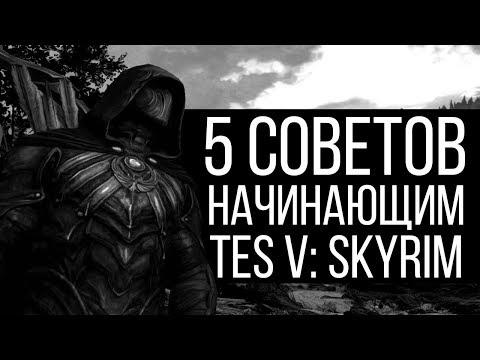 Видео: 5 Советов начинающим | TES V: Skyrim