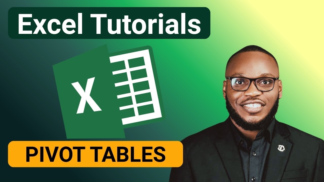 Pivot Tables in Excel | Excel Tutorials for beginners - YouTube