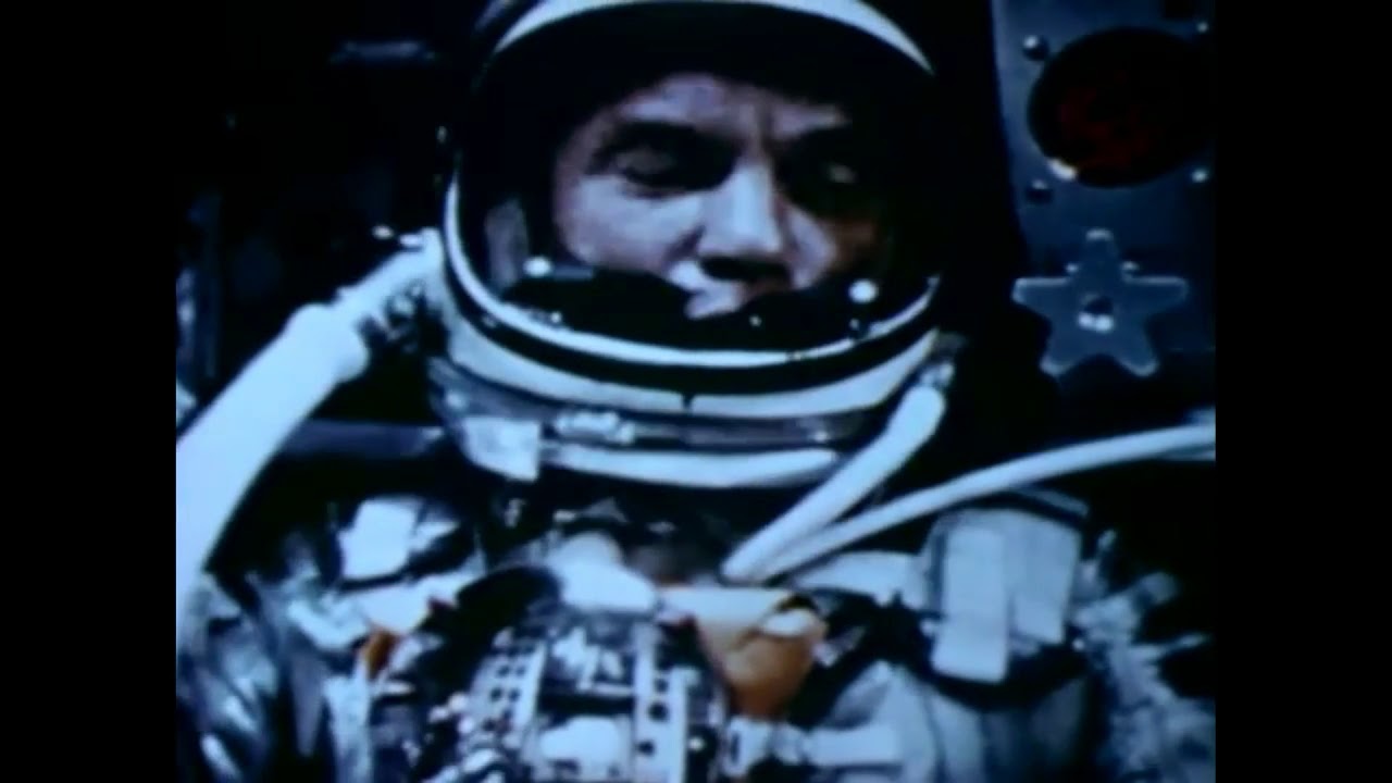 John Glenn Describes fireflies (UFO's) in space while orbiting Earth