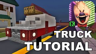 ICE SCREAM TRUCK MINECRAFT TUTORIAL