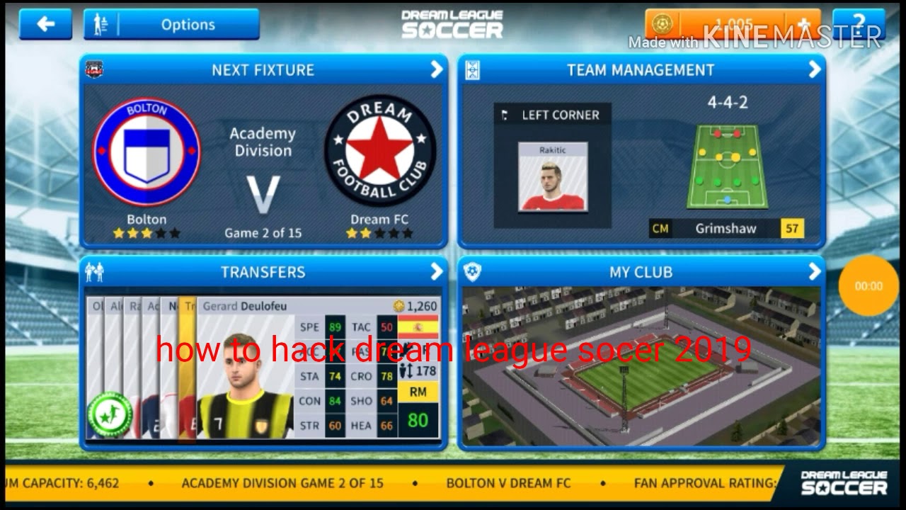 how to hake dream league soccer 2019 YouTube