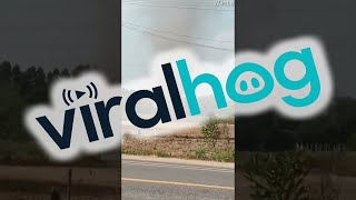 Dust Devil Stirs up Farmland || ViralHog