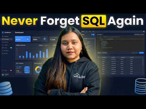Stop Forgetting SQL! Watch This SQL Tutorial Now