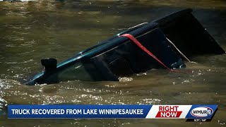 Truck recovered from Lake Winnipesaukee