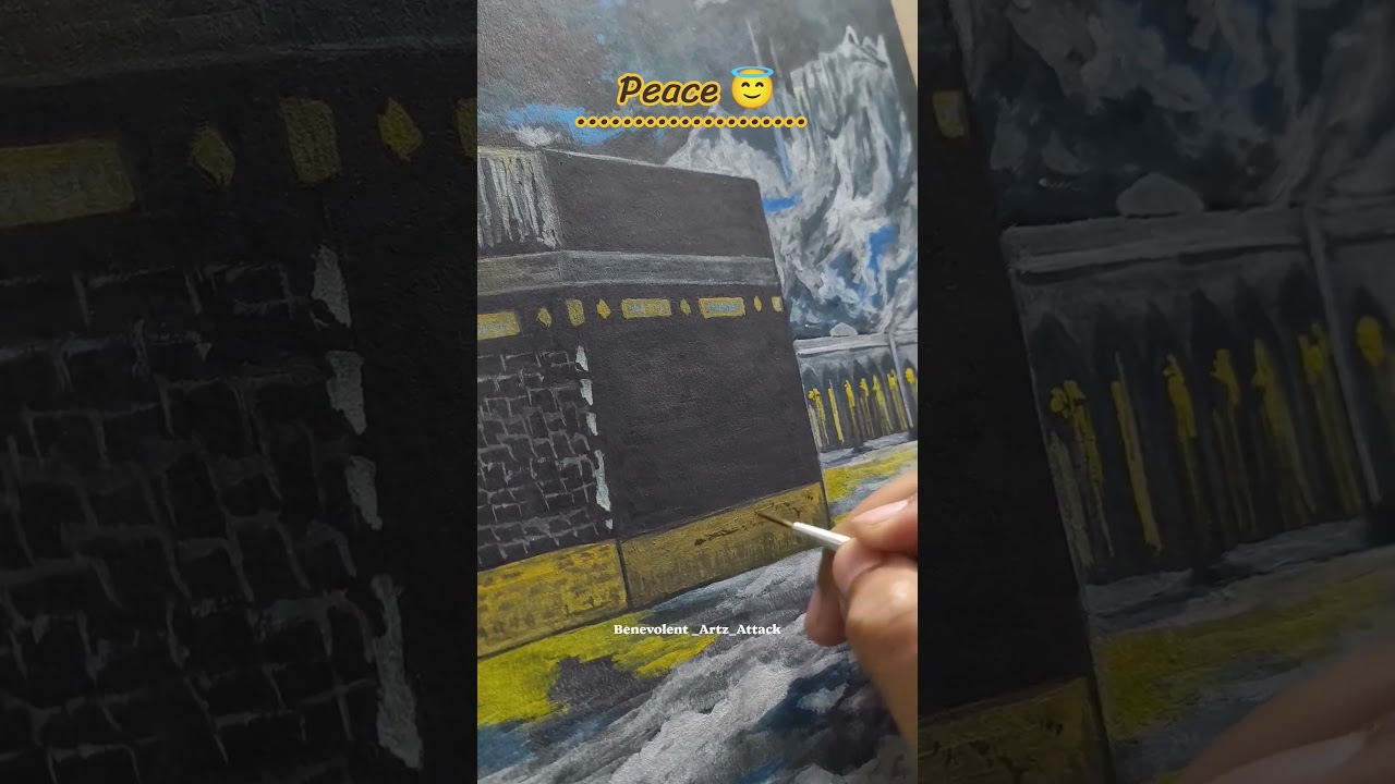 Arabic Calligraphy ll Islamic Painting Studio #yt #shorts #india #islam #art #ytviral