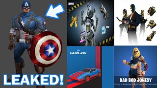 *NEW* Captain America Skin Update LEAK In Fortnite Season 3 (Fat THOR Skin \& MORE) Brand New Skins!