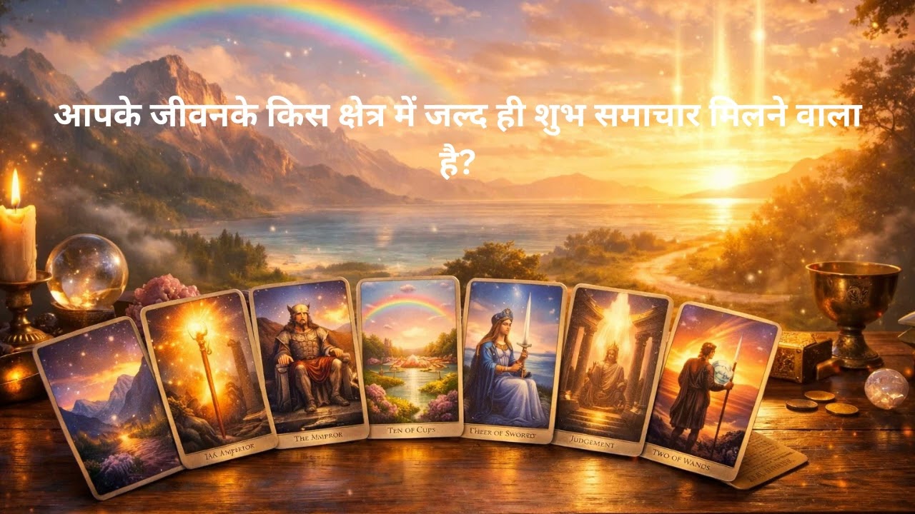 🌹 आपके जीवन के किस क्षेत्र में जल्द ही शुभ समाचार मिलने वाला है?