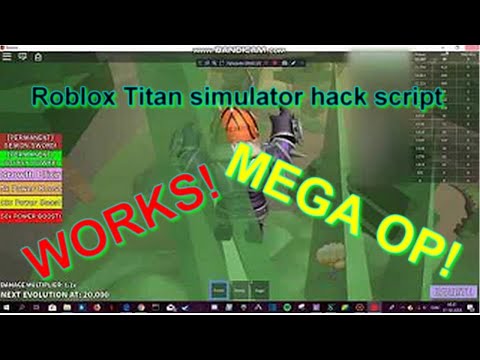 Roblox Titan Simulator Hack Script By Supernoob Exploiter - op superhero simulator script unlimited tp coins roblox hack