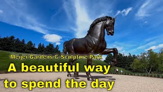 Touring Meijer Gardens and Sculpture Park in Grand Rapids