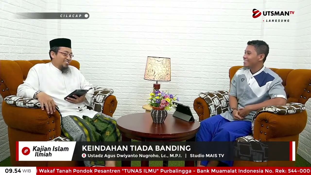 ⁣LIVE Keindahan Tiada Banding - Ust. Agus Dwiyanto Nugroho, Lc., M.P.I.