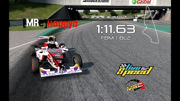 LFS Hotlap | FBM @ BL2 (1:11.63)