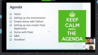 Get started w/ Python(Flask) and Neo4j - Guest Roni Das -  Michael Hunger on Twitch