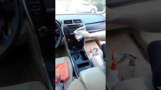 How To Clean And Protect Center Console Using Bead Maker