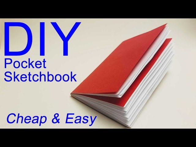 DIY Pocket Doodle Notebook 