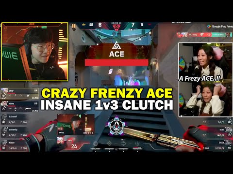 Yinsu Reacts to SLT Zexy’s Crazy Frenzy ACE & Xuna’s INSANE 1v3 Clutch vs T1 in SOOP Valorant