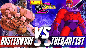 Marvel Vs Capcom 2:🔥Busterwoof Vs TheDantist🔥| High Level Gameplay.