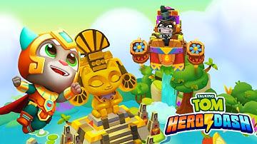 Talking Tom Hero Dash New Christmas Update -New Jungle Map Gameplay Walkthrough (Android,iOS) - HD