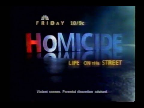 1998 NBC Homicide: Life on the Street promo - YouTube