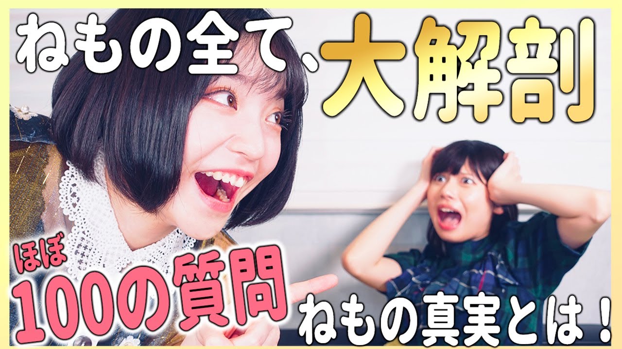 【ねも大解剖】（ほぼ）100の質問💮💚