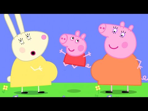  Mummy Rabbit's Bump Come and Have a Look with Peppa Pig | Peppa Pig Family Kids Cartoons
