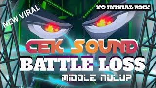 NO INISIAL ‼️ DJ CEK SOUND DAN BATTLE TERBARU MIDDLE BALAP X BASS DEMO