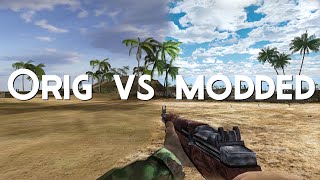 Battlefield 1942 - 4k graphics mod COMPARISON (ver 0.9+)