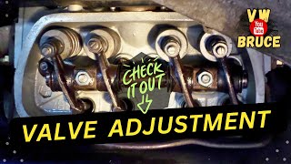 VW Valve Adjustment | Volkswagen Tips by Bruce