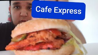 CAFE EXPRESS | Nelson | UK | Health Burger | Food Review