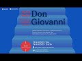 Opera McGill | Don Giovanni - March 25, 2022