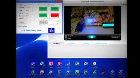 RS-232 İle Virtual serial port +C#+ PIC18F4550 Kullanılarak Led Yakıp Söndürme (CCS C)
