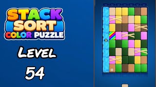 Celebrity Stack Sort Color Puzzle Level 54 Walkthrough Profile