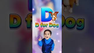 D for Dog 🐶 | ABC Learning for Kids #shorts#DforDog #ABCVideo #Kids #shortsfeed