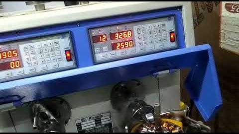 Ceiling fan winding machine