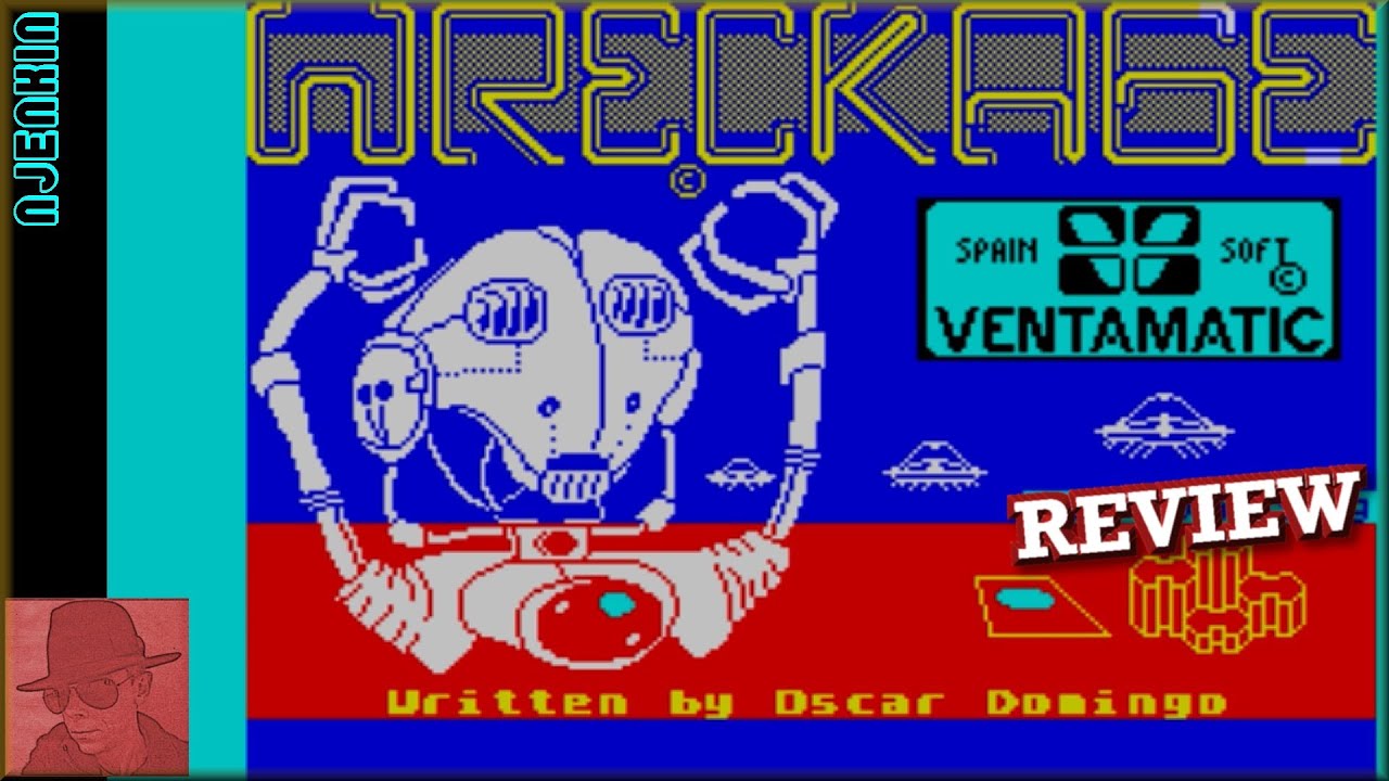 Wreckage - on the ZX Spectrum 48K !! with Commentary - YouTube