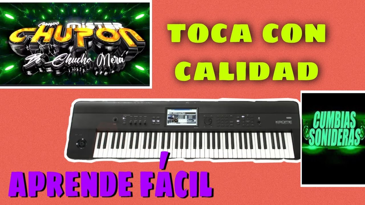 ojitos hechiceros tutorial teclado grupo Mister chupón