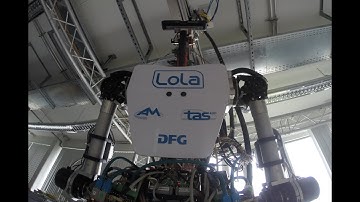Robot LOLA Autonomous Walking Compilation + HoloLens Mixed Reality App