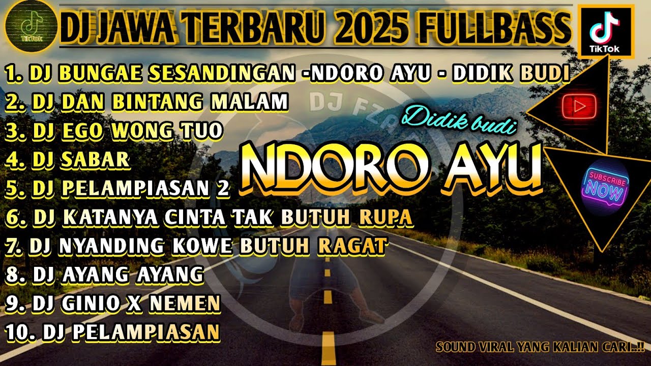 DJ JAWA TERBARU 2025 CAMPURAN🎵BUNGAE SAGET SESANDINGAN - NDORO AYU - DIDIK BUDI🎵DAN BINTANG MALAM