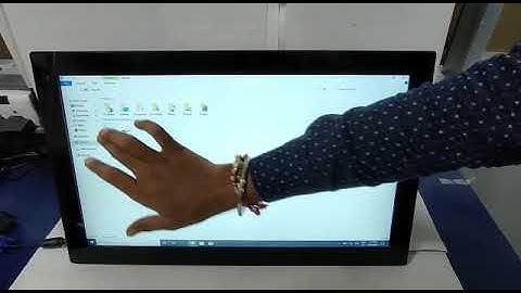 21.5inch capacitive touchscreen monitor with HDMI and VGA port