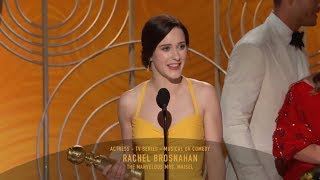 Hd Rachel Brosnahan Wins Best Tv Actress 2019 Den Globes
