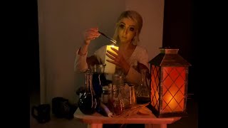 Ciri the Witcher 3 cosplay ASMR magic potions routine